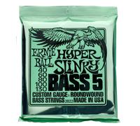 Ernie Ball Hyper Slinky Nickel Wound 5-String Bass Strings 40-130