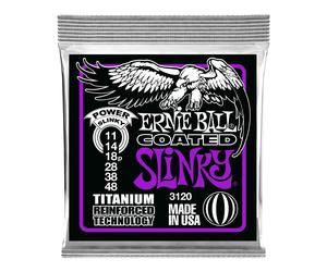 Ernie Ball 3120 Power Slinky Coated Titanium Set 11-48
