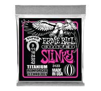 Ernie Ball 3123 Super Slinky Coated Titanium Set 9-42