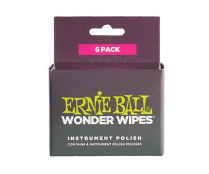 Ernie Ball 4278 Wonder Wipe Instrument Polish 6 Pack
