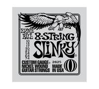 Ernie Ball 8-String Regular Slinky 2625 Nickel Guitar Strings 10-74