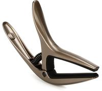 Ernie Ball Axis Cejilla Reversible 2-en-1 para Guitarra Acústica y Eléctrica - Peltre