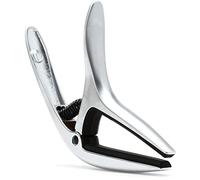 Ernie Ball Axis Cejilla Reversible 2-en-1 para Guitarra Acústica y Eléctrica - Satinado Plata