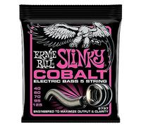 Ernie Ball Bass Super Slinky 5 Cobalt - Cuerdas para bajo eléctrico, cobalto, calibre 40-125