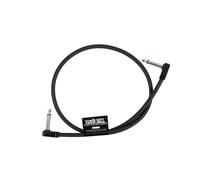 Ernie Ball Cable de conexión flexible de 61 cm, color negro, individual