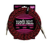 ERNIE BALL - 6398 - Jack/jack cable - 7.62m red and black