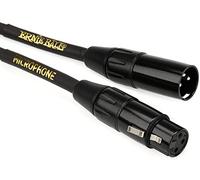 Ernie Ball - Cable para micrófono XLR clásico macho/hembra 6 m. Negro