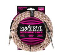 Ernie Ball Cable de Guitarra Trenzado, Recto/Recto, 5.4 m Emerald Argyle