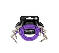 Ernie Ball Cables Flex Patch 30 cm - Púrpura - Paquete de 3