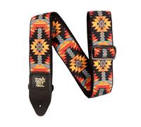 Ernie Ball - Correa para guitarra, jacquard, diseño en tonos naranja (Albuquerque Sunset)