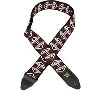 Ernie Ball - Correa para guitarra diseño Jacquard Primal Red