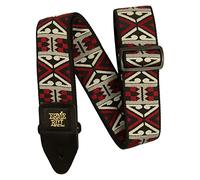 Ernie Ball - Correa para guitarra diseño Jacquard Primal Red