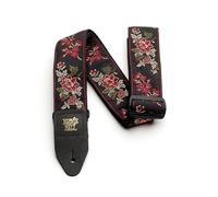 Ernie Ball - Correa para guitarra, Jacquard, diseño de Red Rose