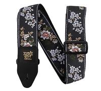 Ernie Ball - Correa para guitarra, Jacquard, diseño de White Blossom