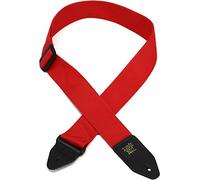 Ernie Ball - Correa para guitarra, polipropileno, color rojo