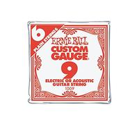 Ernie Ball - Cuerda suelta lisa niquelada para guitarra, calibre .009, pack de 6.