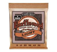Ernie Ball Earthwood Phosphor Bronze Light 11-52 3 Pack