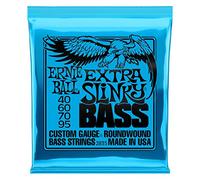 Ernie Ball Extra Slinky - Cuerdas para bajo eléctrico, entorchado de níquel, calibre 40-95