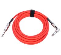 Ernie Ball Flex Cable para instrumentos, recto/acodado, 6.1m - Anaranjado