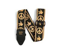 Ernie Ball P04613 Polypro Jacquard Strap Peace Love Dove