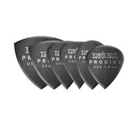 Ernie Ball – Púas para guitarra Prodigy 1,5 mm, 6 unidades, multipaquete, color negro