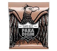 Ernie Ball Paradigm Medium Light - Cuerdas para guitarra acústica, bronce fosforado, calibre 12-54