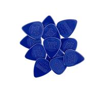 Ernie Ball - Púas para guitarra, nailon moldeado por inyección, grosor medio, 0,72 mm, bolsa de 12