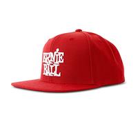Ernie Ball Red with White Stacked Ernie Ball Logo Hat