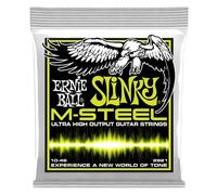 Ernie Ball Regular M-Steel P02921 - Cuerdas para guitarra eléctrica, calibre 10-46