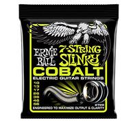 Ernie Ball Regular Slinky Cobalt - Cuerdas para guitarra eléctrica de 7 cuerdas, cobalto, calibre 10-56