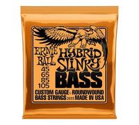 Ernie Ball Set De 4 Pz Cuerdas De Bajo De Acero Para Guitarra