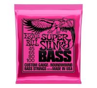 Ernie Ball Set De 4 Pz Cuerdas De Bajo De Acero Para Guitarra