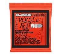 Ernie Ball Skinny Top Heavy Bottom Slinky Pure Nickel Electric Guitar Strings 10-52