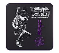Ernie Ball Slash Signature - Lata de cuerdas para guitarra, juego triple 11-48
