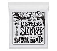 Ernie Ball Slinky - Cuerdas para guitarra eléctrica de 8 cuerdas, entorchado de níquel, calibre 10-74