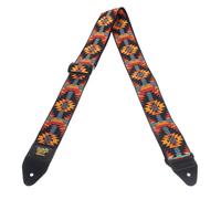 Ernie Ball - Correa para guitarra, jacquard, diseño en tonos naranja (Albuquerque Sunset)