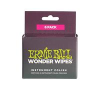 Ernie Ball Wonder Wipes P04278 - Líquido abrillantador para instrumentos, 6 paquetes