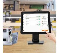 ERnonde Monitor táctil de 15 pulgadas, caja registradora, pantalla para pequeñas empresas, restaurante, 1024 × 768