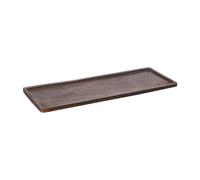 ERNST Bandeja de madera Ernst 15x45 cm marrón oscuro