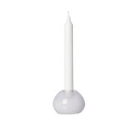 ERNST Candelabro de vidrio Ernst Ø7.5 cm Blanco