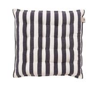 ERNST Cojín para silla Ernst 40x40 cm Blanco natural-gris oscuro