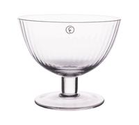 ERNST Cuencos de cristal con base Ernst. 2-pack Ø10.7 cm