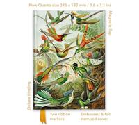 Ernst Haeckel: Hummingbirds (Foiled Quarto Journal) (Flame Tree Quarto Notebook)