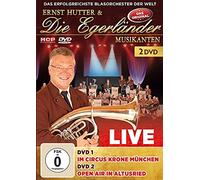 Ernst Hutter & Die Egerländer Musikanten - Live - Im Circus Krone München & Open Air in Altus [2 DVDs] [Alemania]