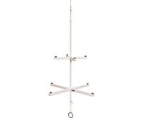 ERNST Lámpara de techo Ernst 96 cm Blanco