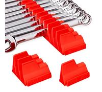 Ernst Manufacturing 5402 Wrench Pro - Caja de herramientas modular para 20 llaves, color rojo