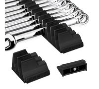 Ernst Manufacturing Wrench Pro - Organizador modular de llaves para 20 herramientas con base magnética, fabricado en los Estados Unidos