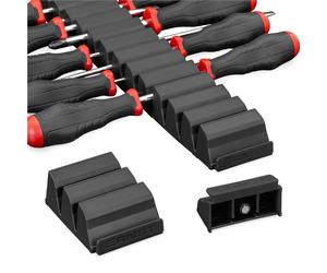 Ernst Mfg. 26 Juego Organizador Modular Para Desarmador Magnético 5615M Negro