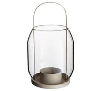 ERNST Portavelas para vela alargada 22 cm Ernst Beige