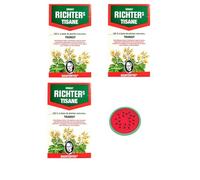 Ernst Richter infusión de hierbas ⭐️ Lote de 3 cajas + regalo: platillo de silicona ⭐️ Tisana de hierbas 100% natural | Regulación de tránsito | 3 x 20 bolsitas de 2g | Lote de 3